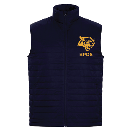 Youth BPDS Puffy Vest - Navy