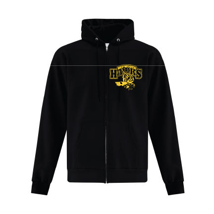 Hepworth Hawks Adult/Youth Full Zip Hoodie