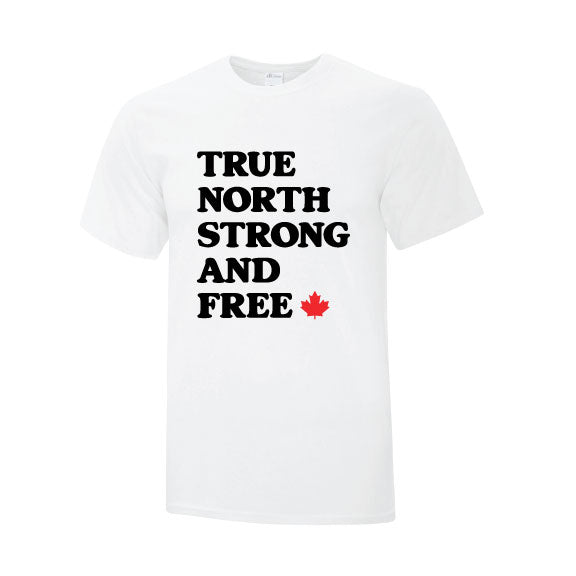 True North Strong And Free Tee