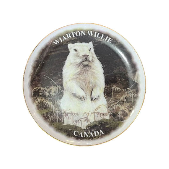 Wiarton Willie Collectors Plate