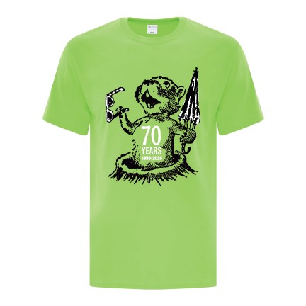 LIMITED EDITION Wiarton Willie 70th Anniversary Tee