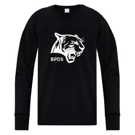 Youth BPDS Long Sleeve Tee - Black
