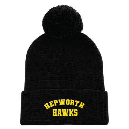 Hawks Pom Pom Toque