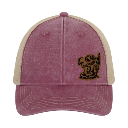 70th Anniversary Pigment Dyed Meshback Hat