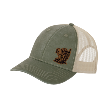 70th Anniversary Pigment Dyed Meshback Hat